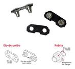 Emenda Elo Corrente Motosserra 3/8 1,5mm/1,6mm 100 Pares