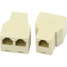 Emenda Femea Dupla Asantos Para Plug Rj45 4706 Emenda Femea Dupla Asantos Para Plug Rj45 4706