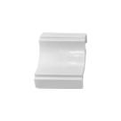 Emenda para Acabamento de Moldura em Forro PVC, Cor Branco Neve - Kit c/ 10 unid. Emenda para Acabamento de Moldura em Forro PVC, Cor Branco Neve - Kit c/ 10 unid.