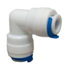 Emenda União Cotovelo L x Engate Rápido 1/4" Mangueira Tubo