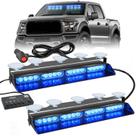 Emergency Dash Strobe Lights Nilight 32LED Blue com controlador