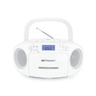 Emerson Boombox Portátil - CD Player, Toca-fitas, Rádio AM/FM, Entrada AUX e para Fones