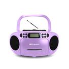 Emerson Boombox Portátil - CD Player, Toca-fitas, Rádio AM/FM, Entrada AUX e para Fones