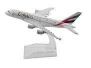 Emirates Airbus A380 Miniatura Avião Aeronave Comercial