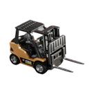 Empilhadeira RC De Mesa 2.4G Escala 1:64 Para Meninos, Miniatura De Liga Metálica, Brinquedo De