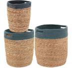 Empul cesta fibra natural 3pç