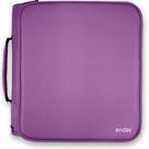 Encadernador com zíper Enday 3 Ring de 2 polegadas com capacidade para 880 folhas, roxo Encadernador com zíper Enday 3 Ring de 2 polegadas com capacidade para 880 folhas, roxo