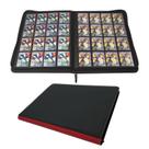 Encadernador de cartas colecionáveis, 16 bolsos ou mais de 1000 bolsos para TCG Black Encadernador de cartas colecionáveis, 16 bolsos ou mais de 1000 bolsos para TCG Black