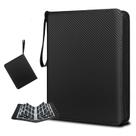 Encadernador de cartas colecionáveis HYMENEX 990, bolsos com mangas pretas