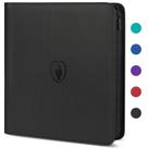 Encadernador de cartões Fabmaker Premium Zip 12 Pocket 912 Cards Black