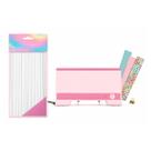 Encadernadora Térmica Thermal Pink + 50 Cola We R Makers