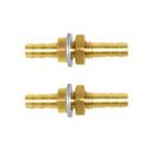 Encaixando a mangueira Joywayus Thru-Bulk Head Fuel Hex Union 3/16"