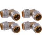 Encaixe de encanamento SharkBite Max 90 graus Cotovelo 3/4" Push-to-Connect
