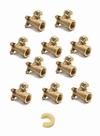 Encaixe de latão EFIELD 1/2 Push Fit X 1/2 Female NPT, pacote com 10 Encaixe de latão EFIELD 1/2 Push Fit X 1/2 Female NPT, pacote com 10