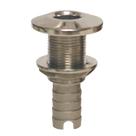Encaixe de mangueira Barb Thru-Hull GROCO em aço inoxidável 5/8