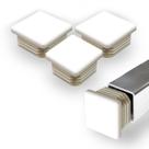Encaixe de plástico Prescott Plastics quadrado de 1,5 cm (pacote com 4)
