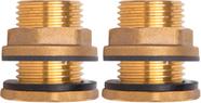 Encaixe de tanque de anteparo em latão compatível com RAINPAL BBF020 LF (2 x 120 mL)