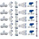 Encaixe de tubo de água Lemoy 1/4 OD Quick Connect para filtro RO Encaixe de tubo de água Lemoy 1/4 OD Quick Connect para filtro RO