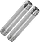 Encaixe de tubo de mamilo Fitvell 304 em aço inoxidável 1 NPT macho x 1 NPT macho Encaixe de tubo de mamilo Fitvell 304 em aço inoxidável 1 NPT macho x 1 NPT macho