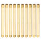 Encaixe de tubulação de latão com bico longo PATIKIL 1/4 x 1/4 NPT Macho