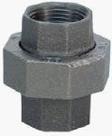 Encaixe de tubulação de mangueira Anvil International 3/8" Black Union