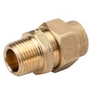 Encaixe de tubulação de mangueira HOME-FLEX Adaptador macho 1/2" CSST em latão