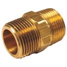 Encaixe de tubulação de mangueira HOMEPLUS+ 1/2" MPT x 1/4" MPT Brass Nipple