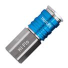 Encaixe de tubulação de mangueira Plews Tru-Flate 13-935 1/4" HI FLO Coupler
