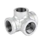 Encaixe de tubulação de mangueira STZ Outlet Tee Galvanizado 1/2" Encaixe de tubulação de mangueira STZ Outlet Tee Galvanizado 1/2"
