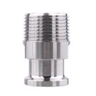 Encaixe de tubulação DERNORD 1/2 Tri Clamp Adapter para NPT de 3/4 polegadas