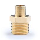 Encaixe de tubulação U.S. Solid Reducing Hex Nipple 3/8 x 1/8 Macho NPT