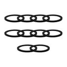 Encaixe de vedação Camlock SAFBY Cam Lock Hose Seal de 3 cm, pacote com 10 Encaixe de vedação Camlock SAFBY Cam Lock Hose Seal de 3 cm, pacote com 10