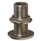 Encaixe Thru-Hull em aço inoxidável GROCO 3/4 NPS NPT com porca