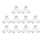 Encaixes de tubulação Brrnoo 3 Way Corner PVC Plastic 20mm (10PCS)