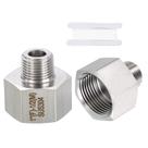 Encaixes de tubulação de aço inoxidável CoCud 304 1 fêmea NPT para 1/2 macho NPT Encaixes de tubulação de aço inoxidável CoCud 304 1 fêmea NPT para 1/2 macho NPT