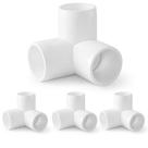 Encaixes de tubulação de PVC Zernmiarder de 3 vias 3/4" SCH40 24 peças