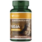 Encapsulado Lecitina de Soja Muwiz 500mg 60 Cápsulas Suplemento Alimentar Rico em Vitamina B8 Colina e Fósforo