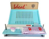 Encapsuladora Manual C/ Base Bandeja 120 Cápsulas N0 Azul A0