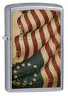 Encendedor Zippo 1776 Bandera Americana Street Chrome 76128 Encendedor Zippo 1776 Bandera Americana Street Chrome 76128