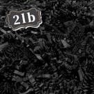 Enchedor de papel ZEBMOON Crinkle Cut 0,9 kg preto