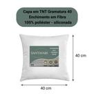 Enchimento de Almofada 40x40 Fibra Siliconada Premium