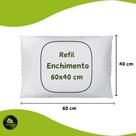 Enchimento de Almofada Refil - 40x60 - 1 Unidade Enchimento de Almofada Refil - 40x60 - 1 Unidade