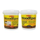 Enchimento de madeira Abatron WoodePox Kit Adesivo epóxi de 2 partes 1L