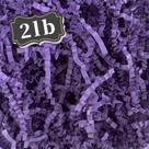 Enchimento de trituração de papel cortado enrugado 1 kg roxo ZEBMOON