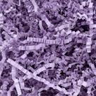 Enchimento de trituração de papel cortado enrugado Corlcol 0,45 kg roxo claro