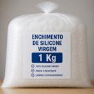 Enchimento Fibra Siliconada 100% Virgem Macia Para Almofadas e Travesseiros
