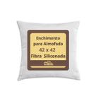 Enchimento Para Almofadas Fibra Siliconada 42x42 Cm UNIDADE Macio e Bem Cheio