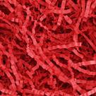 Enchimento para trituração de papel enrugado Raissily 700g vermelho