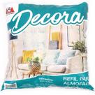 Enchimento Refil para Almofada Lavável Toque Macio 45x45cm Enchimento Refil para Almofada Lavável Toque Macio 45x45cm