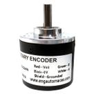 Encoder Incremental 100 Pulsos Canal Ab Npn Coletor Aberto Eixo 6Mm 5 A 24Vdc Modelo E38S6G5-100B-G24N (F1X) Encoder Incremental 100 Pulsos Canal Ab Npn Coletor Aberto Eixo 6Mm 5 A 24Vdc Modelo E38S6G5-100B-G24N (F1X)